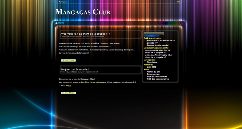 Mangagas Club - le blog