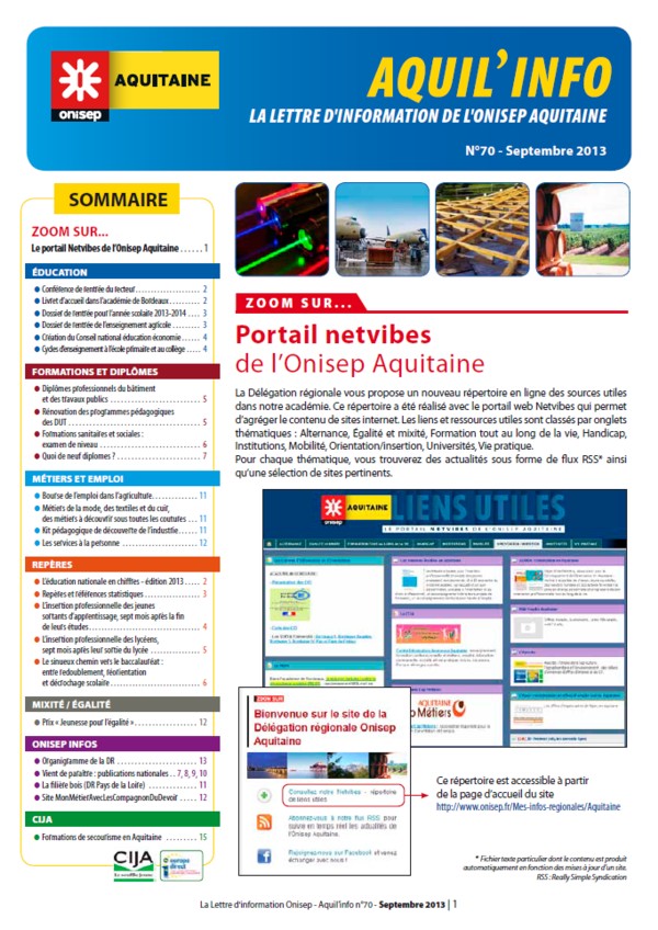 Aquilinfo 70 sept 2013