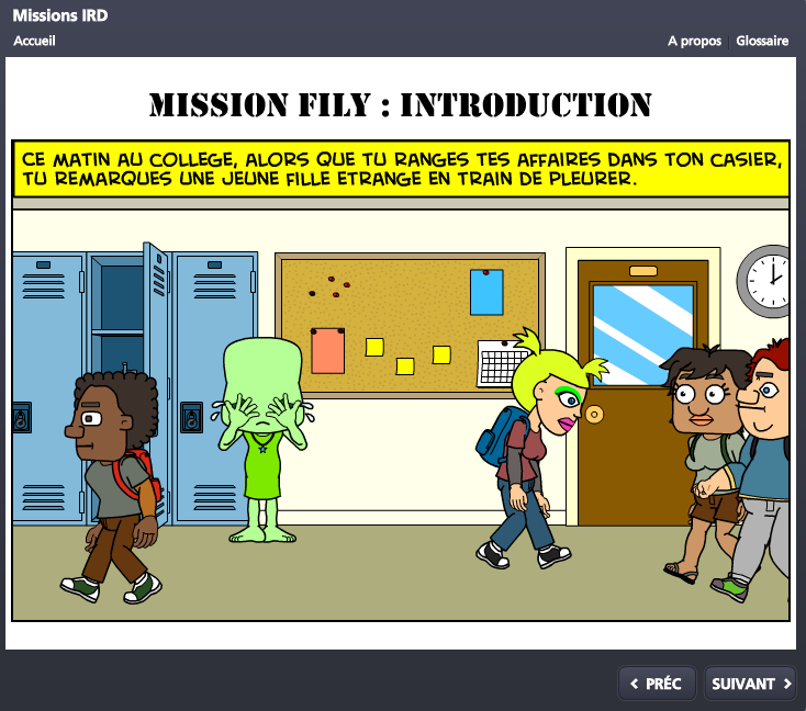 Missions IRD - Jeu sérieux d'initiation à la recherche documentaire.