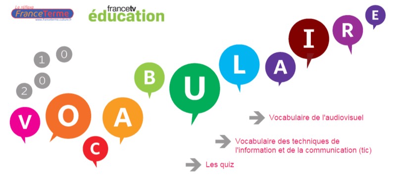 vocabulaire audiovisuel et TIC francetv education