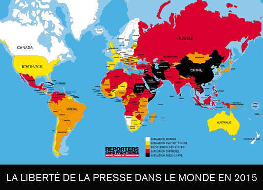 RSF-la-liberte-de-la-presse-dans-le-monde-en-2015