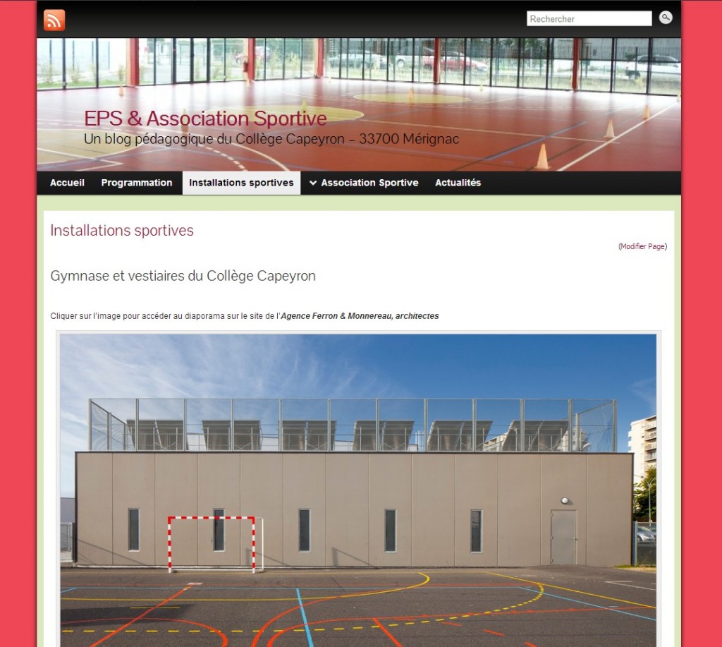 EPS & Association Sportive - Un blog pédagogique du Collège Capeyron