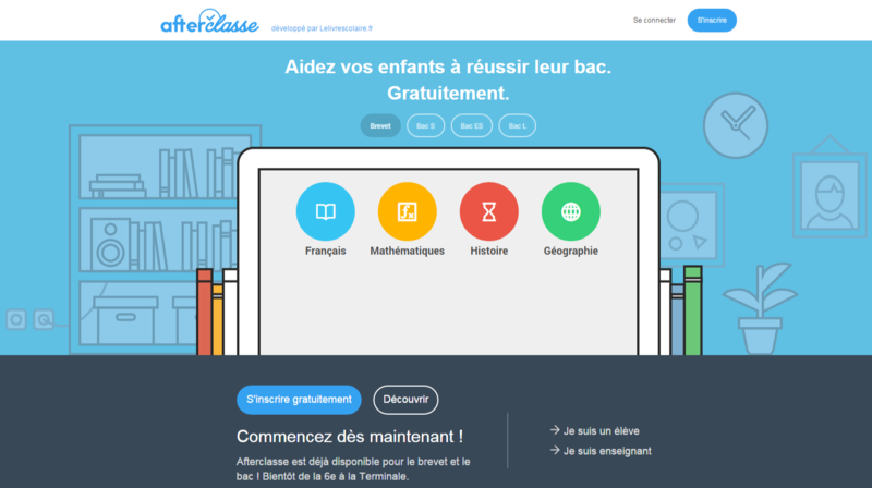 Afterclasse - Site de révision Bac   Brevet