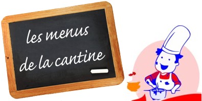 Menus du restaurant scolaire