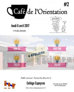 Café de l'Orientation 2017